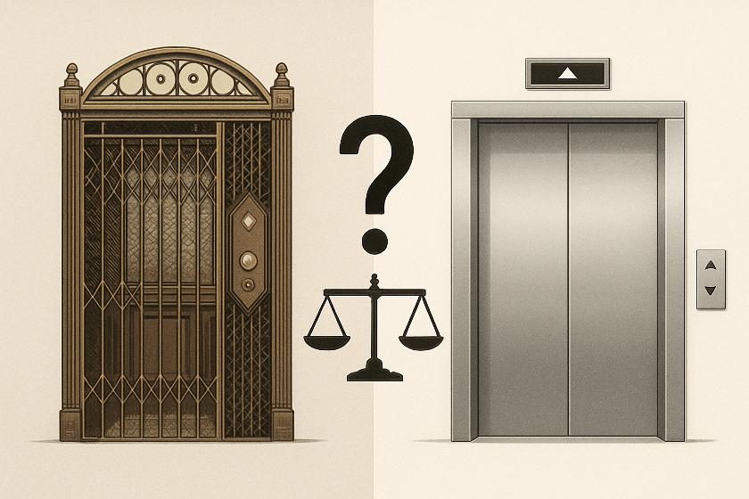 Elevadores Antigos vs. Modernos: Mitos e Verdades sobre a Segurança e Eficiência